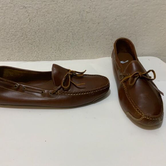 Cole Haan Gunnison Waxy Leather Boat Style Drivers  size 8.5 D main image 11